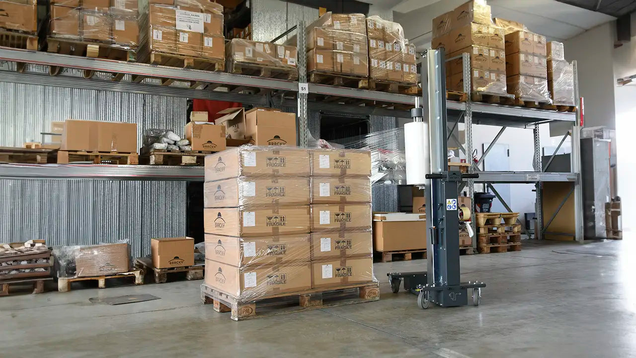 Avvolgipallet semiautomatici